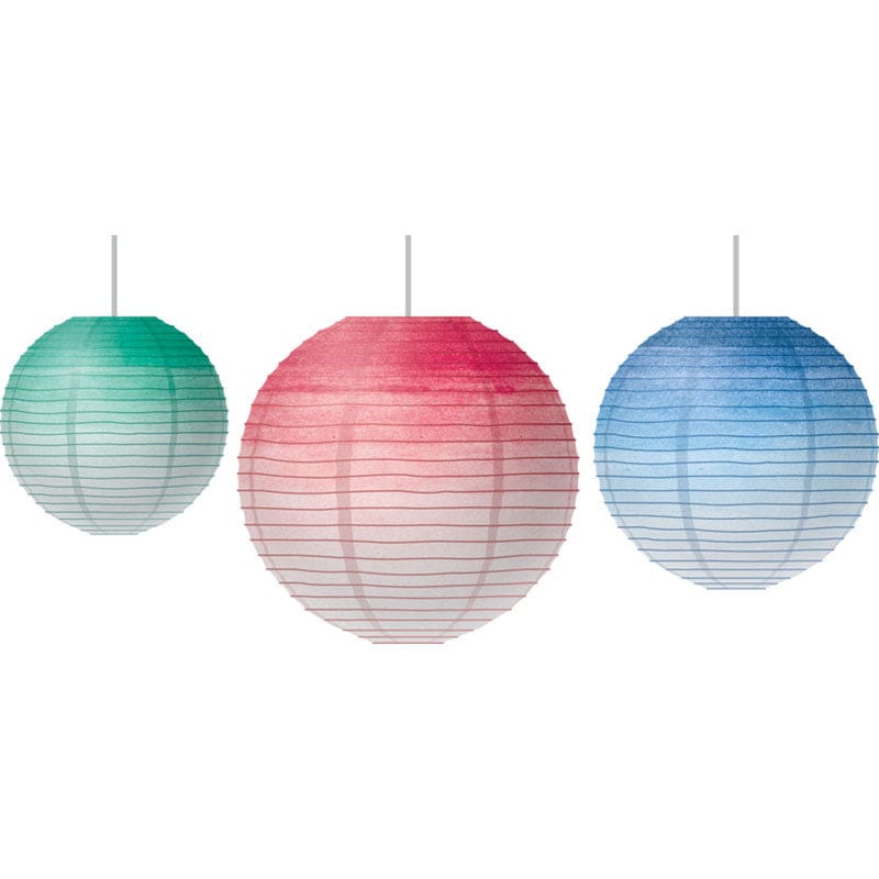 Watercolor Hanging Paper Lanterns (Pack of 6) - Accents - Teacher Created Resources