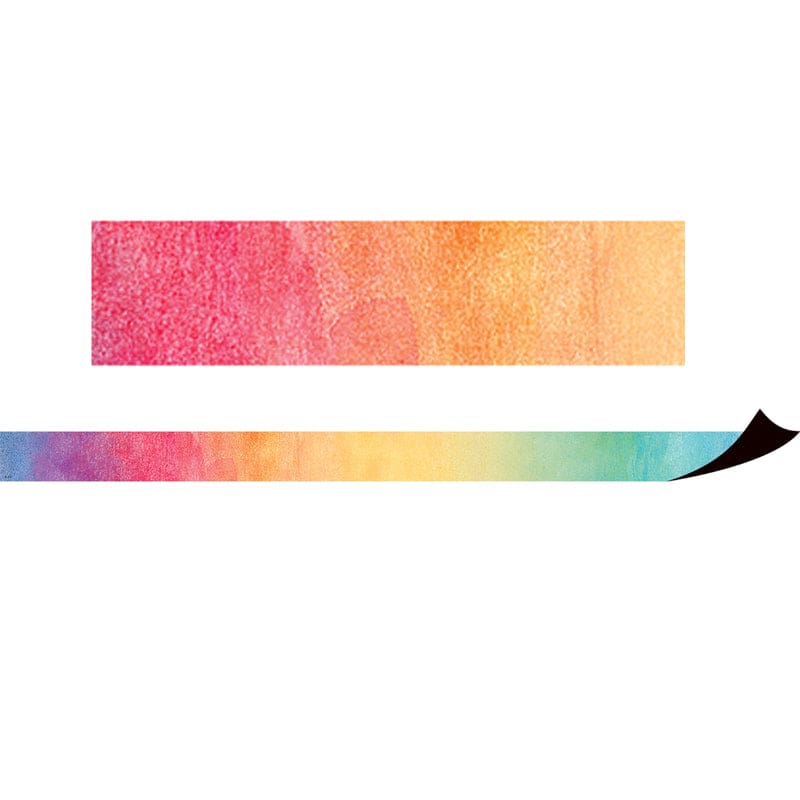 Watercolor Magnetic Border (Pack of 6) - Border/Trimmer - Teacher Created Resources