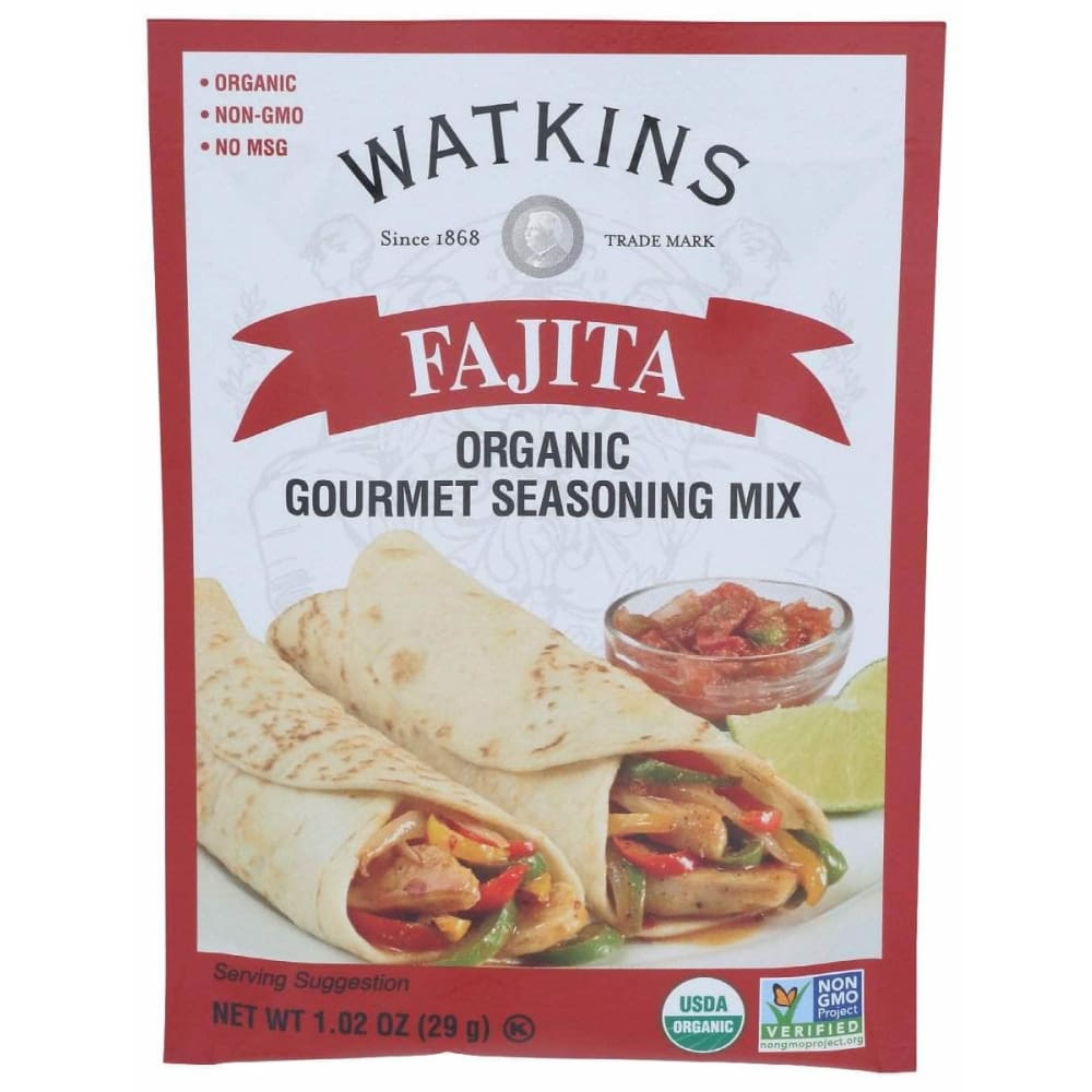 WATKINS Watkins Organic Fajita Seasoning Mix, 1.02 Oz