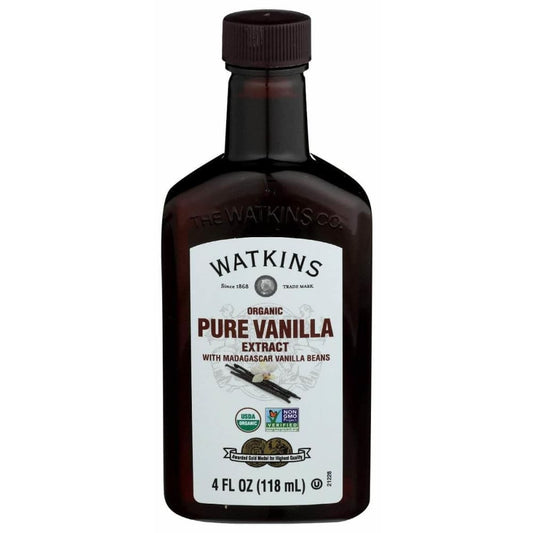WATKINS Watkins Organic Pure Vanilla Extract, 4 Fo