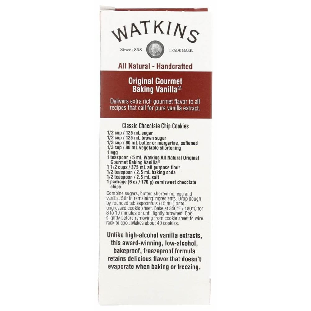 WATKINS Watkins Original Gourmet Baking Vanilla Extract, 2 Oz