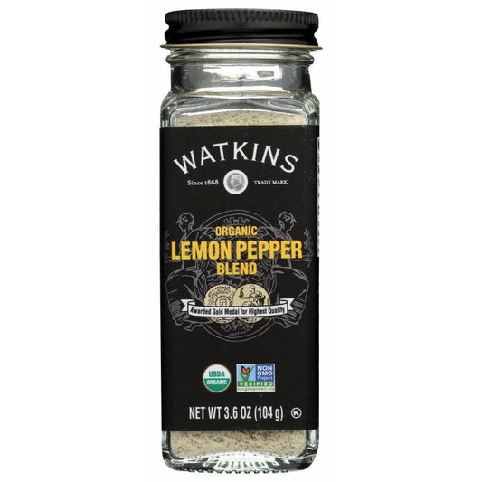 WATKINS Watkins Ssnng Lemon Ppr Blend Org, 3.6 Oz