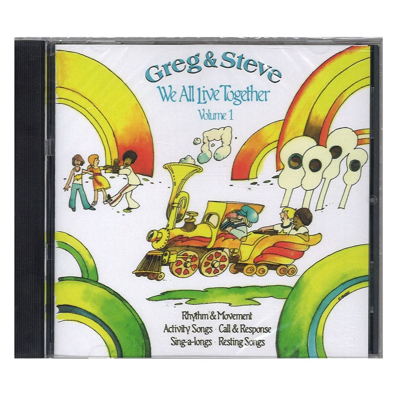 We All Live Together Volume 1 Cd Greg & Steve (Pack of 2) - CDs - Greg & Steve Productions