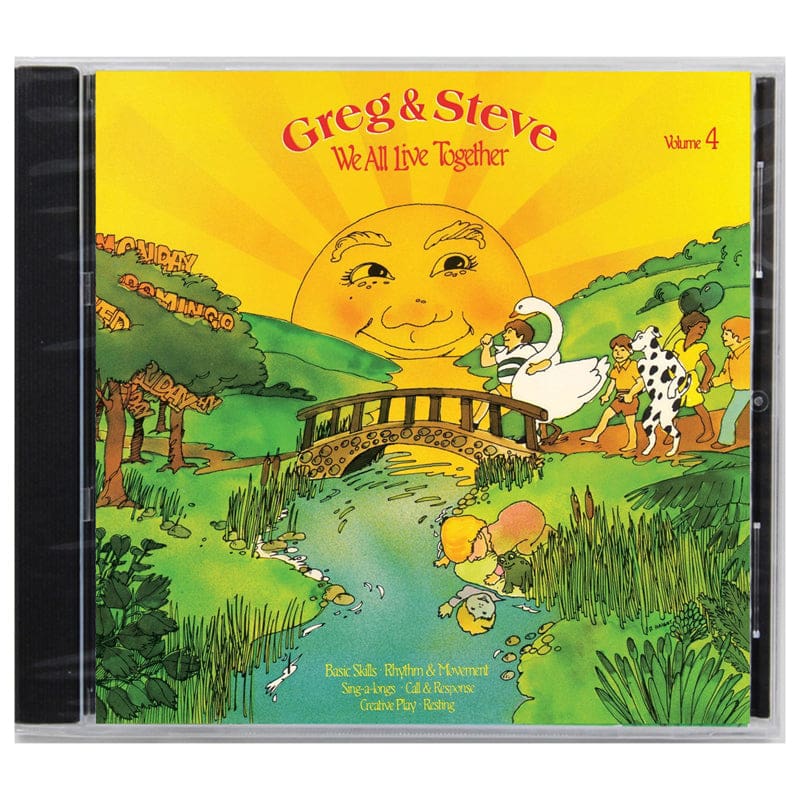 We All Live Together Volume 4 Cd Greg & Steve (Pack of 2) - CDs - Greg & Steve Productions