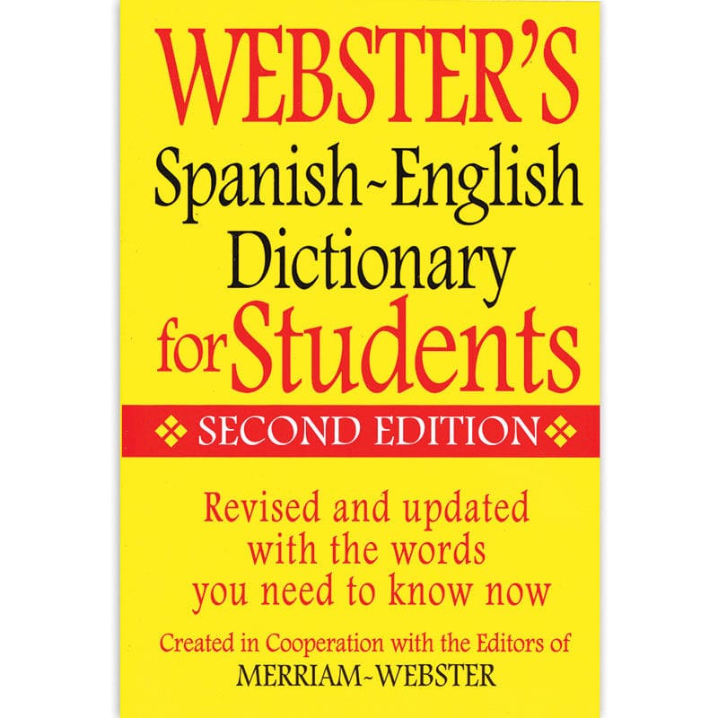 Websters Spanish English Dictionary For Students (Pack of 12) - Spanish Dictionary - Federal Street Press