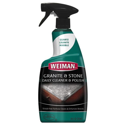 WEIMAN Granite Cleaner And Polish Citrus Scent 24 Oz Spray Bottle 6/carton - Janitorial & Sanitation - WEIMAN®