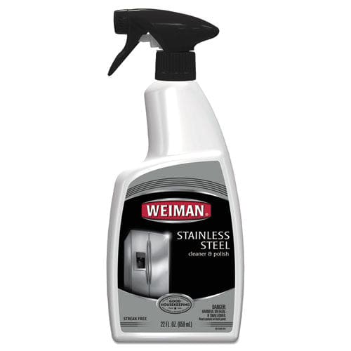 WEIMAN Stainless Steel Cleaner And Polish Floral Scent 22 Oz Trigger Spray Bottle - Janitorial & Sanitation - WEIMAN®