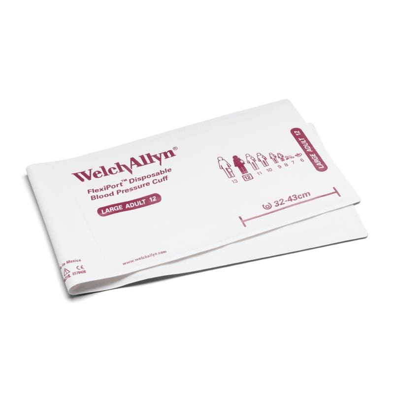 Welch Allyn Blood Pressure Cuff Lg Adult Disposable Case of 20 - Item Detail - Welch Allyn