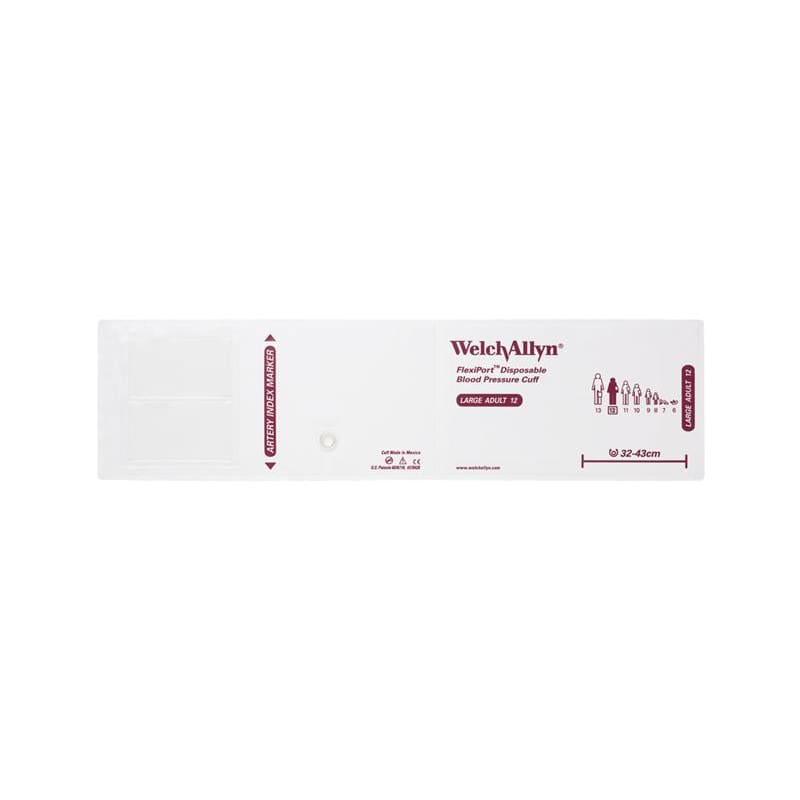 Welch Allyn Blood Pressure Cuff Lg Adult Disposable Case of 20 - Item Detail - Welch Allyn