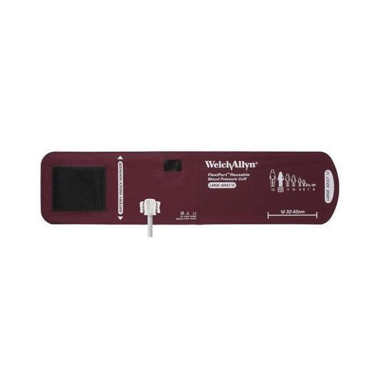 Welch Allyn Bp Cuff Lg Adult Welch Allyn 1-Tube - Diagnostics >> Blood Pressure - Welch Allyn