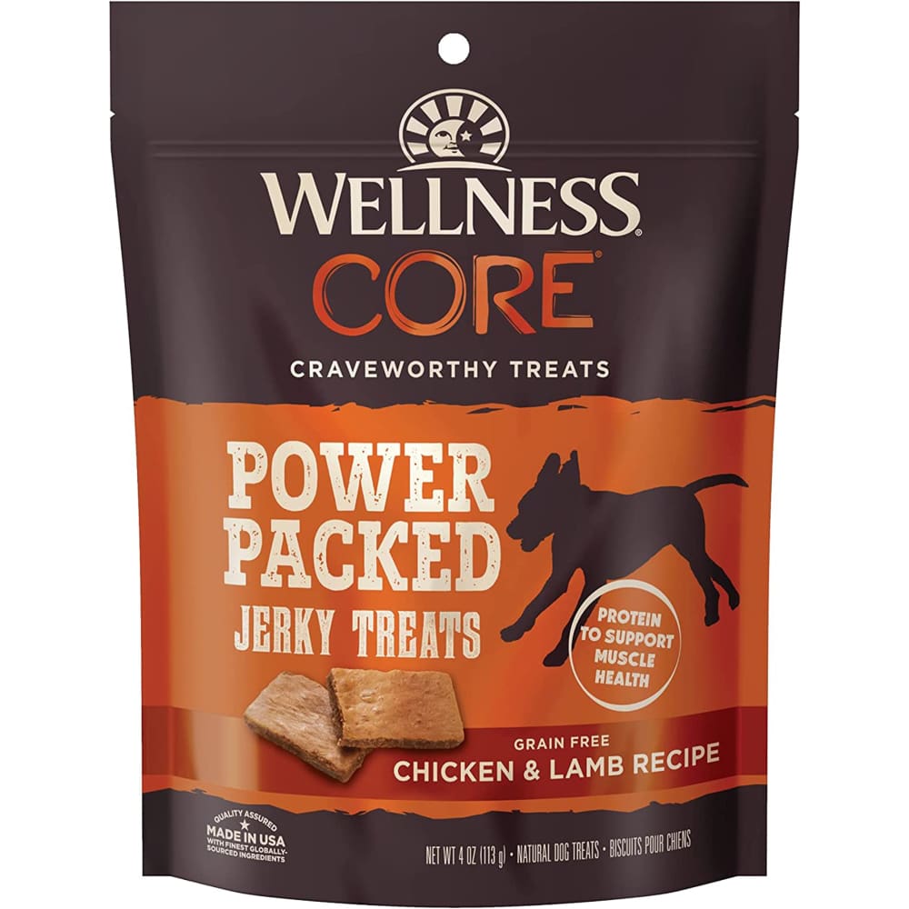 Wellness Core Power Packed Dog 4oz Chicken Jerky - Pet Supplies - Wellness