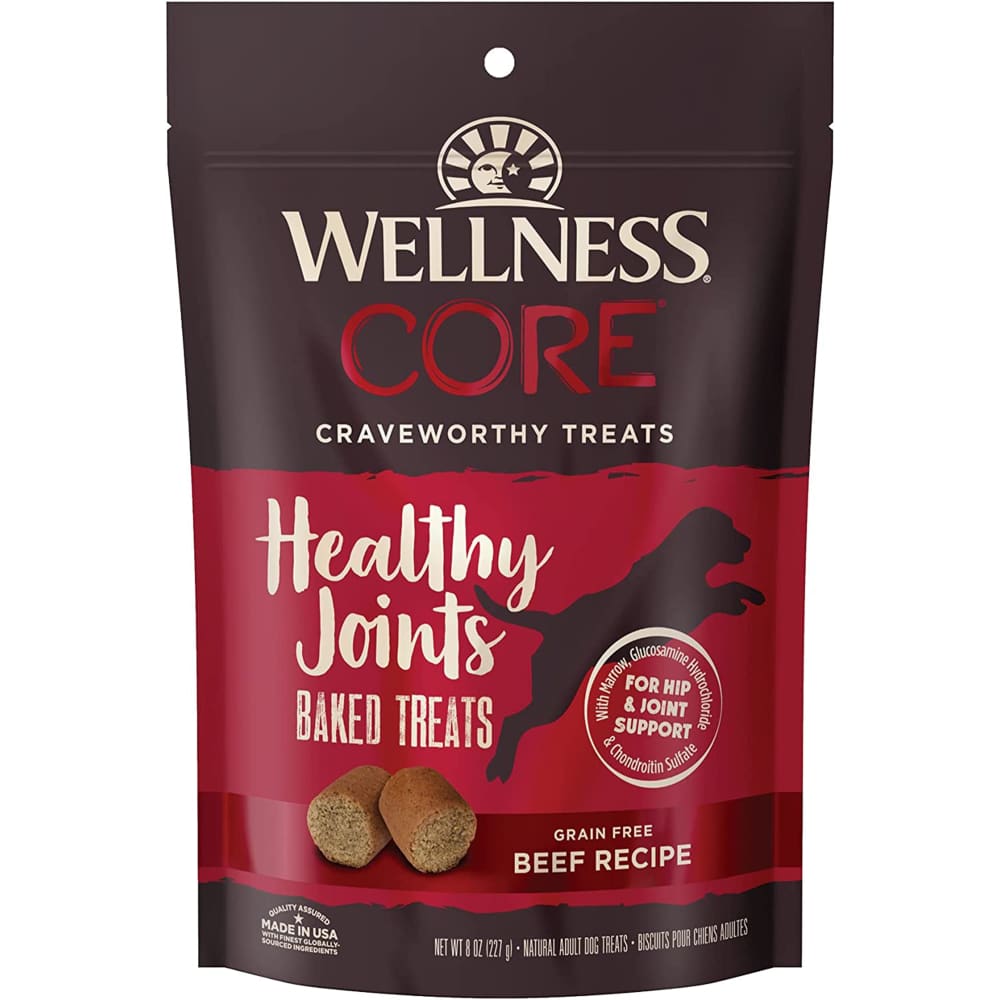 Wellness Hlthy Joints Dog 8oz Beef Baked - Pet Supplies - Wellness