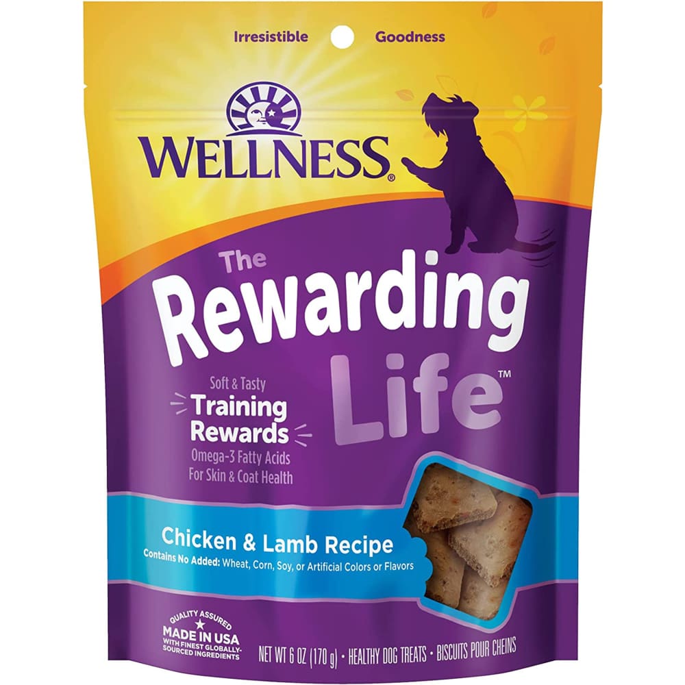 Wellness Rewarding Life Dog 6oz Chicken Lamb Soft - Pet Supplies - Wellness