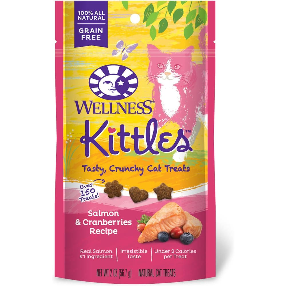 WellnessKittles Salmon Cranberry 2oz - Pet Supplies - WellnessKittles