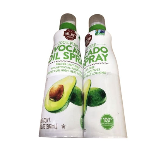 Wellsley Farms 100% Pure Avocado Oil Spray, 2 x 7 oz - ShelHealth.Com