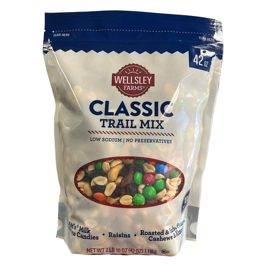 Wellsley Farms Classic Trail Mix 42 oz. - Wellsley Farms