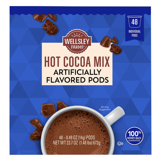 Wellsley Farms Hot Chocolate Pods 48 ct. - Wellsley Farms