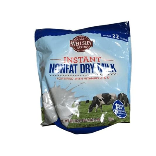 Wellsley Farms Nonfat Dry Milk, Shelf Life up to 24 Months, 70.4 oz. - ShelHealth.Com