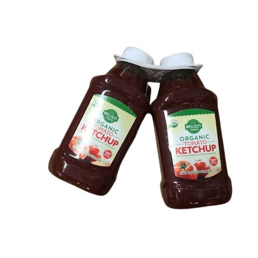 Wellsley Farms Organic Ketchup, 40 oz. / Pack of 2 - ShelHealth.Com