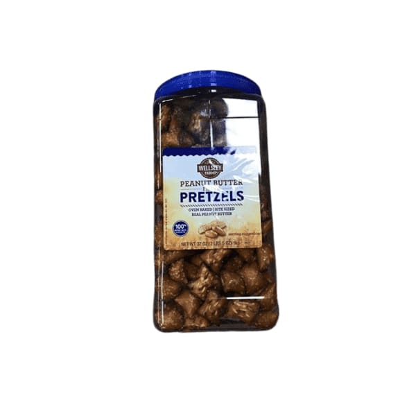 Wellsley Farms Peanut Butter Filled Pretzels, 37 oz. - ShelHealth.Com