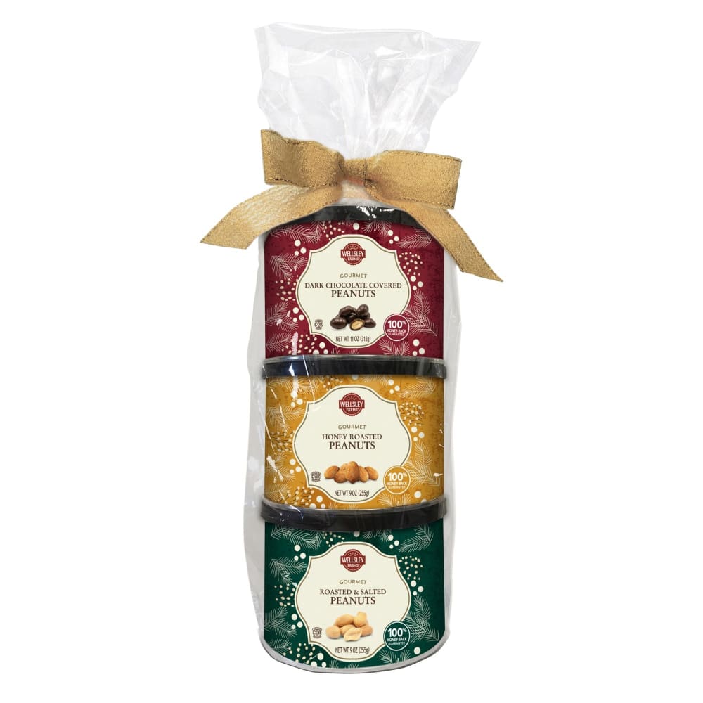 Wellsley Farms Peanut Trio Gift Tower - Wellsley Farms