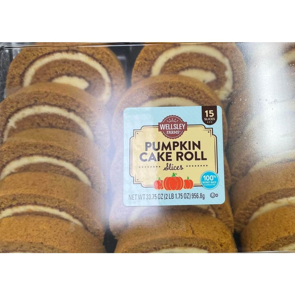 Wellsley Farms Wellsley Farms Pumpkin Cake Roll Slices, 33.75 oz.