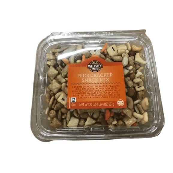 Wellsley Farms Rice Cracker Snack Mix, 20 oz. - ShelHealth.Com