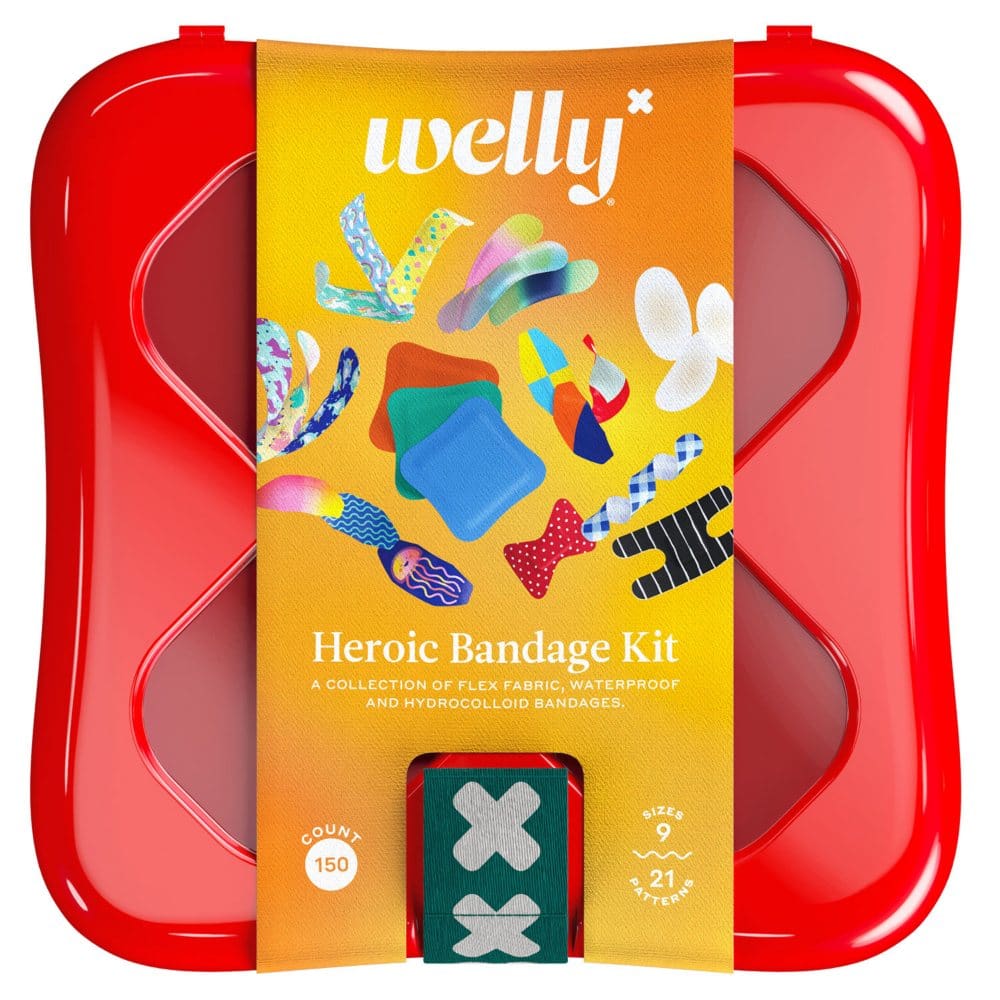 Welly Bandages Kit (150 ct.) - First Aid - Welly Bandages