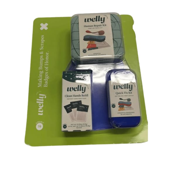 Welly Portable First Aid Kit. - ShelHealth.Com