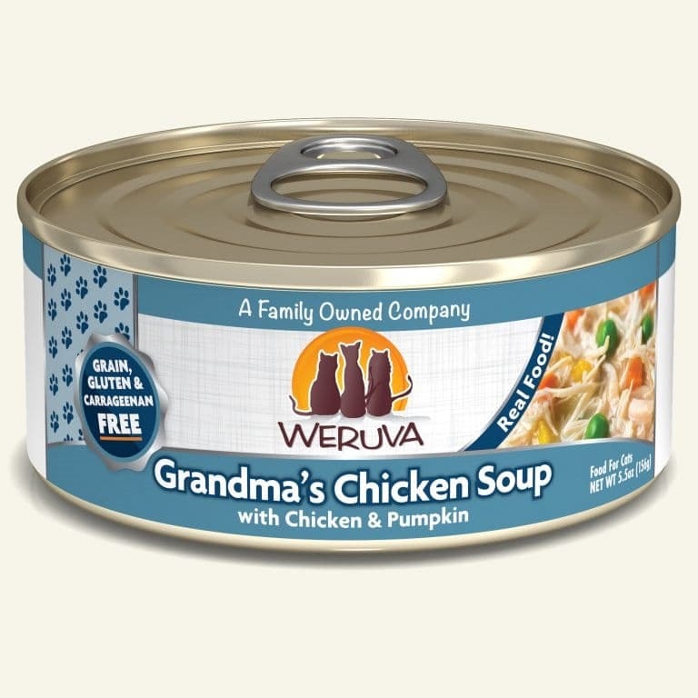 Weruva Cat Grandma?s Chicken Soup with Chicken & Pumpkin 5.5oz. Case Of 24 - Pet Supplies - Weruva