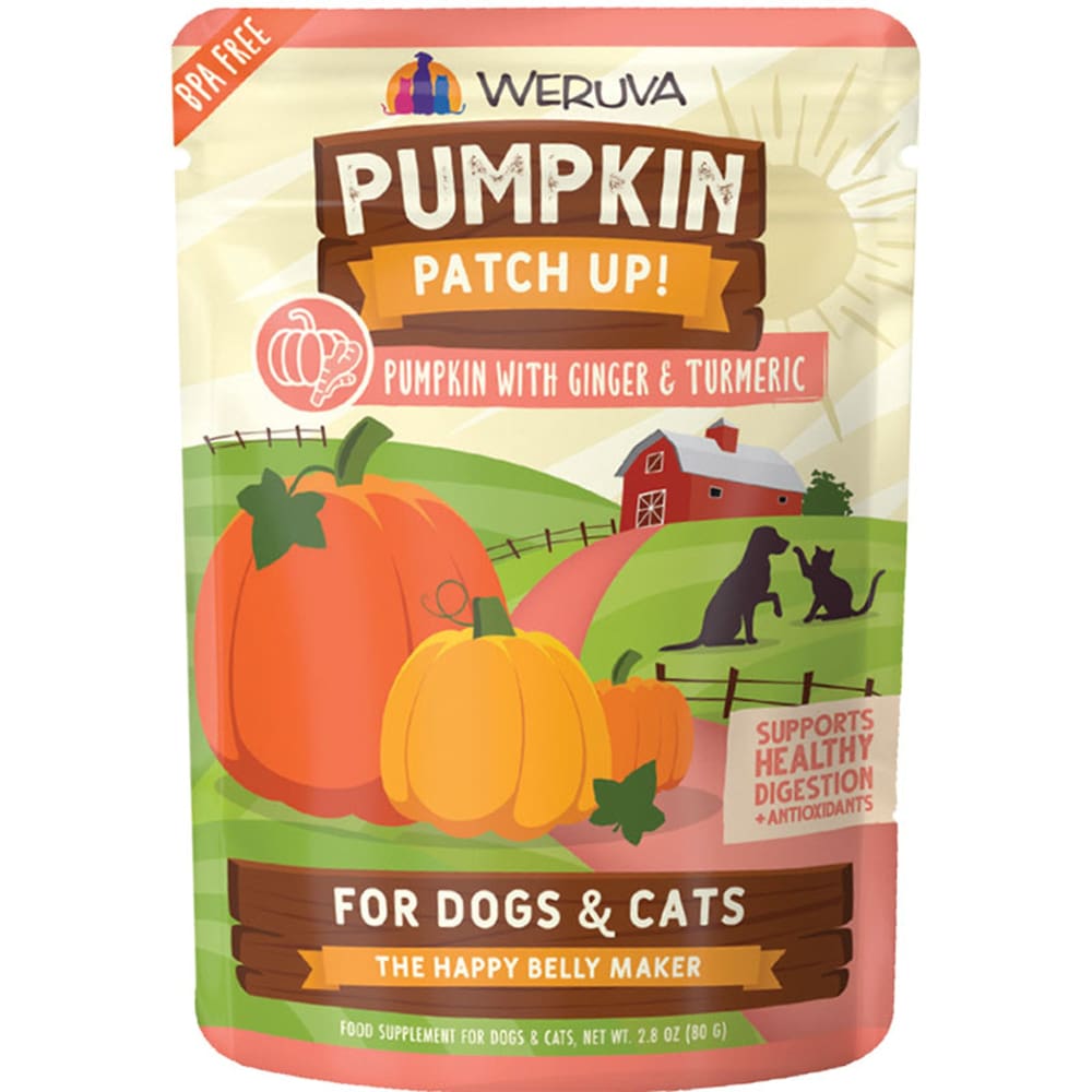 Weruva Dog Cat Pumpkin Ginger 2.8oz Pouch - Pet Supplies - Weruva