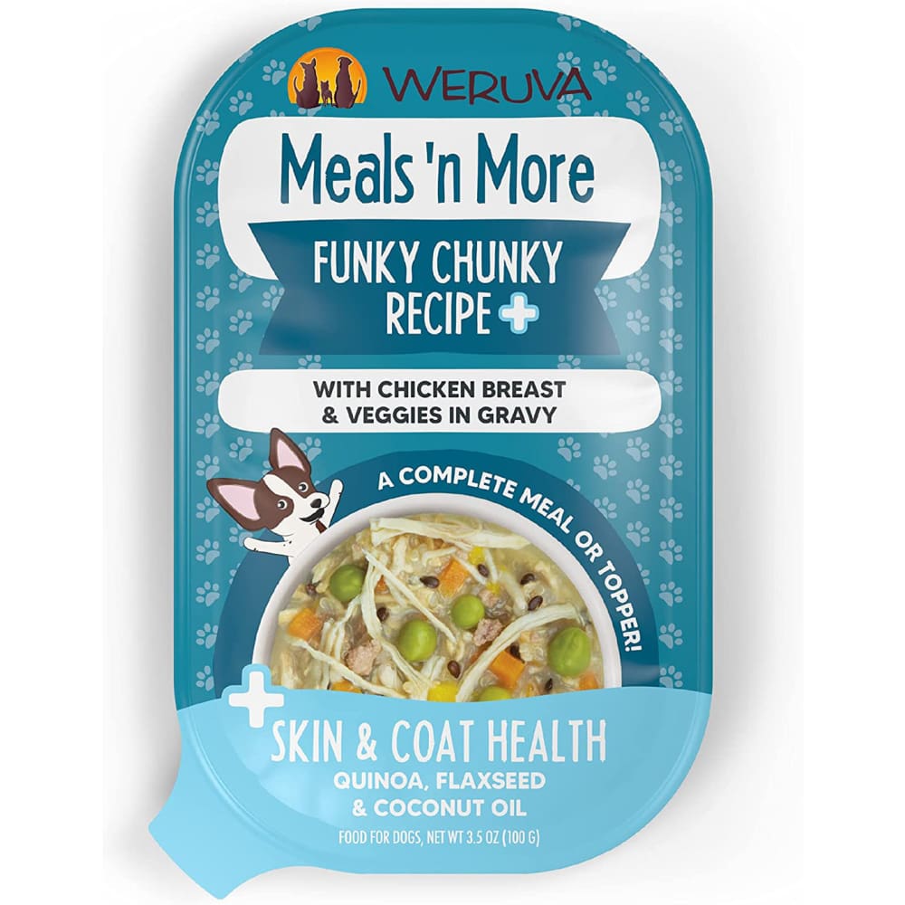 Weruva Dog Meals N More Funky Chunky Cup 3.5Oz - Pet Supplies - Weruva