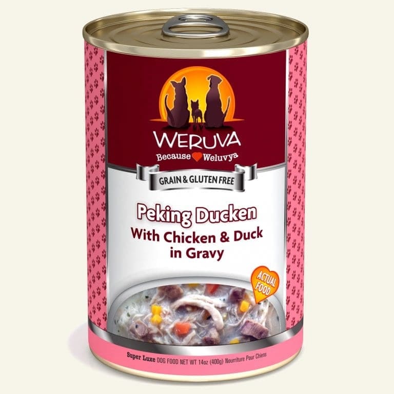 Weruva Dog Peking Ducken with Chicken & Duck in Gravy 14oz. Case Of 12 - Pet Supplies - Weruva
