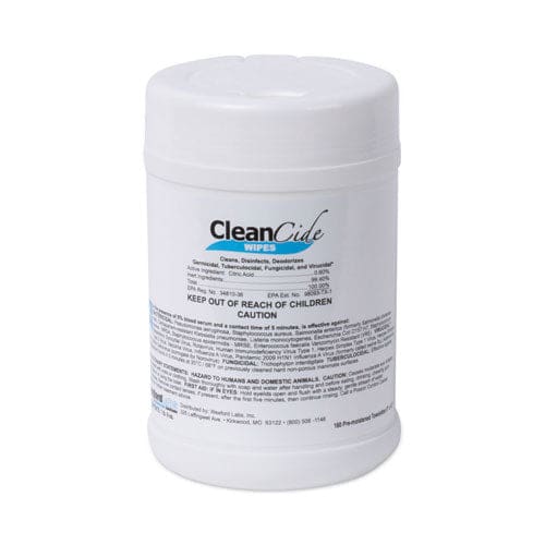 Wexford Labs Cleancide Disinfecting Wipes 6.5 X 6 Fresh Scent 160/canister - School Supplies - Wexford Labs