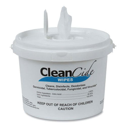 Wexford Labs Cleancide Disinfecting Wipes 8 X 5.5 Fresh Scent 400/tub 4 Tubs/carton - School Supplies - Wexford Labs