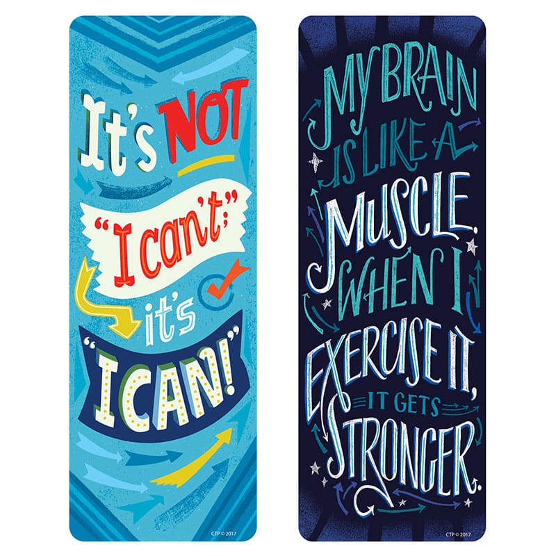 Whats Your Mindset Quotes Bookmarks Motivational (Pack of 10) - Bookmarks - Creative Teaching Press