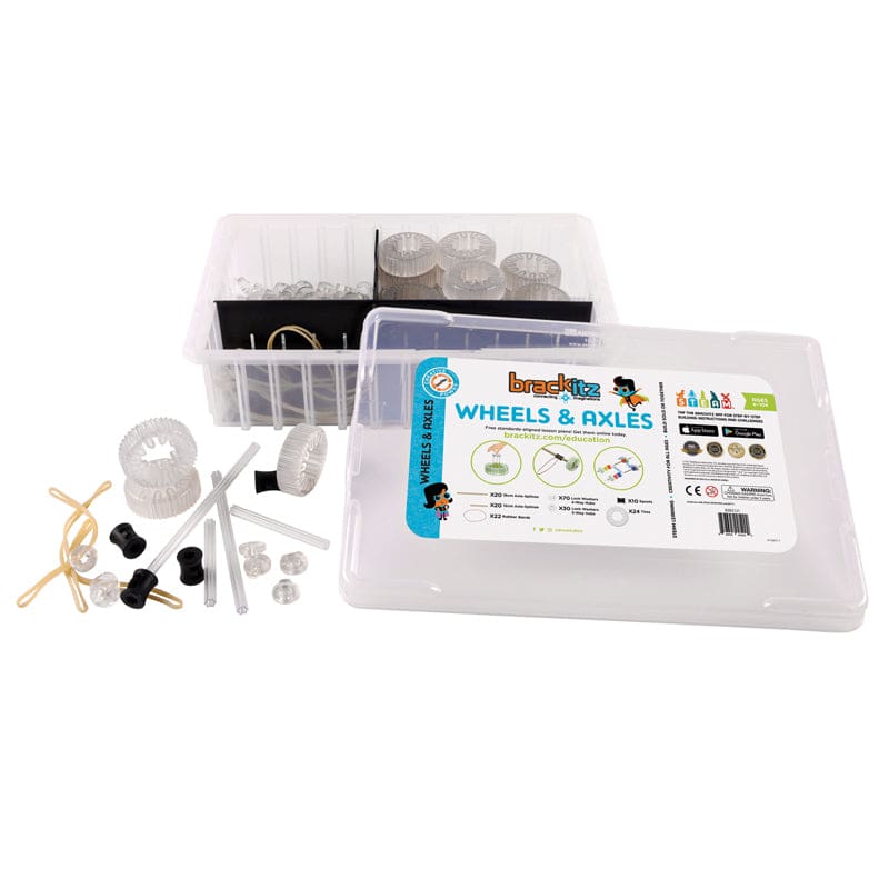 Wheels & Axles Classroom Module - Blocks & Construction Play - Brackitz
