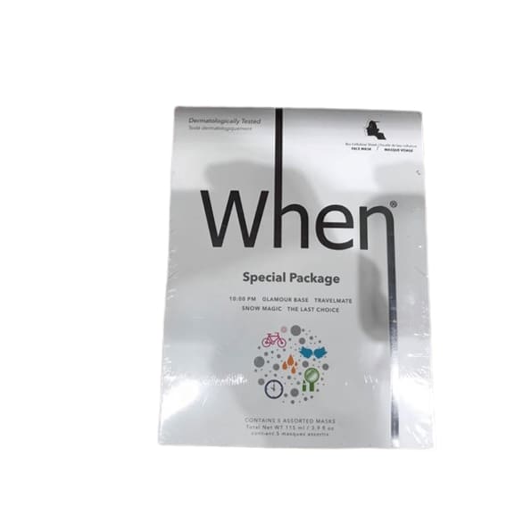 When Special Package Assorted Masks, 5 Masks - ShelHealth.Com