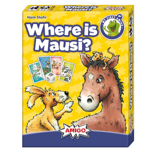 Where Is Mausi First Amigo Card Game (Pack of 6) - Games - Amigo Games Inc