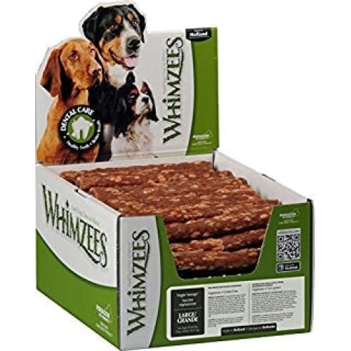 Whimzees Bulk Box Veggie Sausage L 50 Count - Pet Supplies - Whimzees