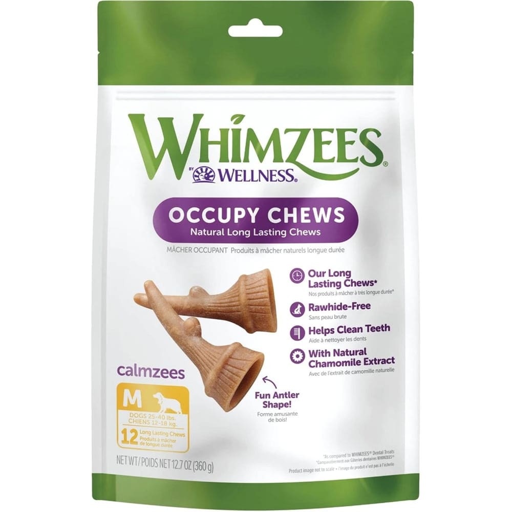 Whimzees Dog Occupy Value Bag Medium 12.7Oz - Pet Supplies - Whimzees