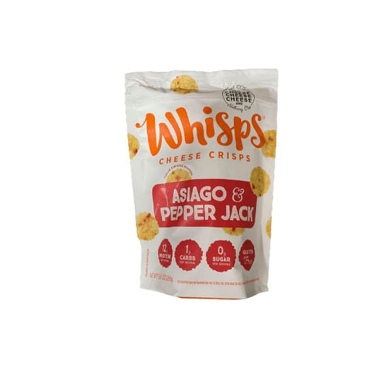 Whisps Whisps Asiago & Pepper Jack Cheese Crisps, 9.5 oz.