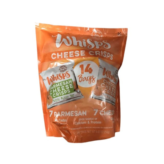 Whisps Cello Variety Paremsean and Cheddar, 14 Count - ShelHealth.Com