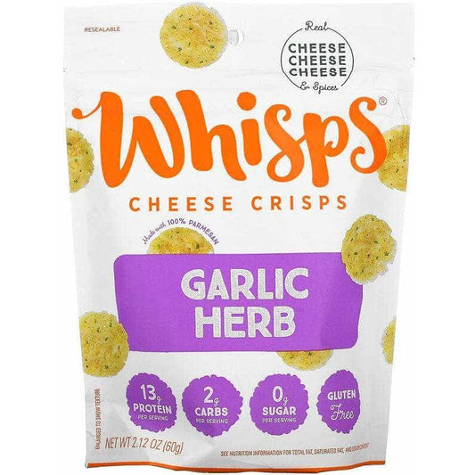 WHISPS WHISPS Garlic Herb Cheese Crisps, 2.12 oz