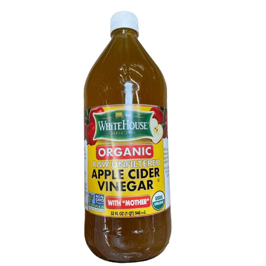 White House White House Organic, Raw Unfiltered, Apple Cider Vinegar, 32 fl oz