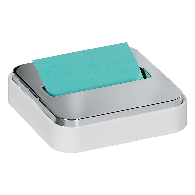 White Post It Pop Up Note Dispenser Steel Top (Pack of 2) - Post It & Self-Stick Notes - 3M Company