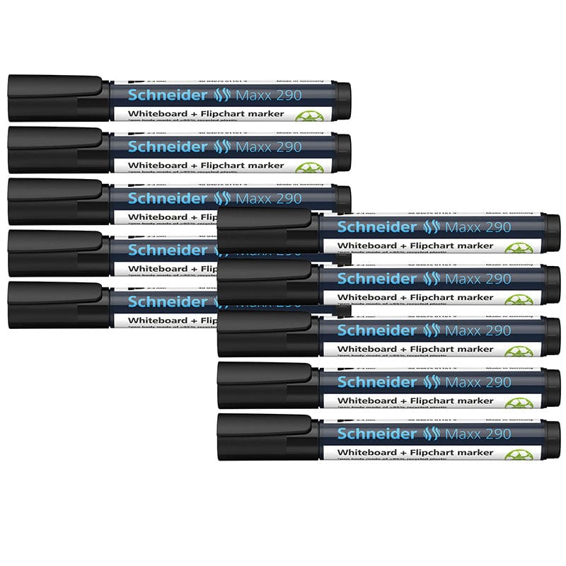 Whiteboard Markers Black Box Of 10 Schneider Maxx - Markers - Schneider