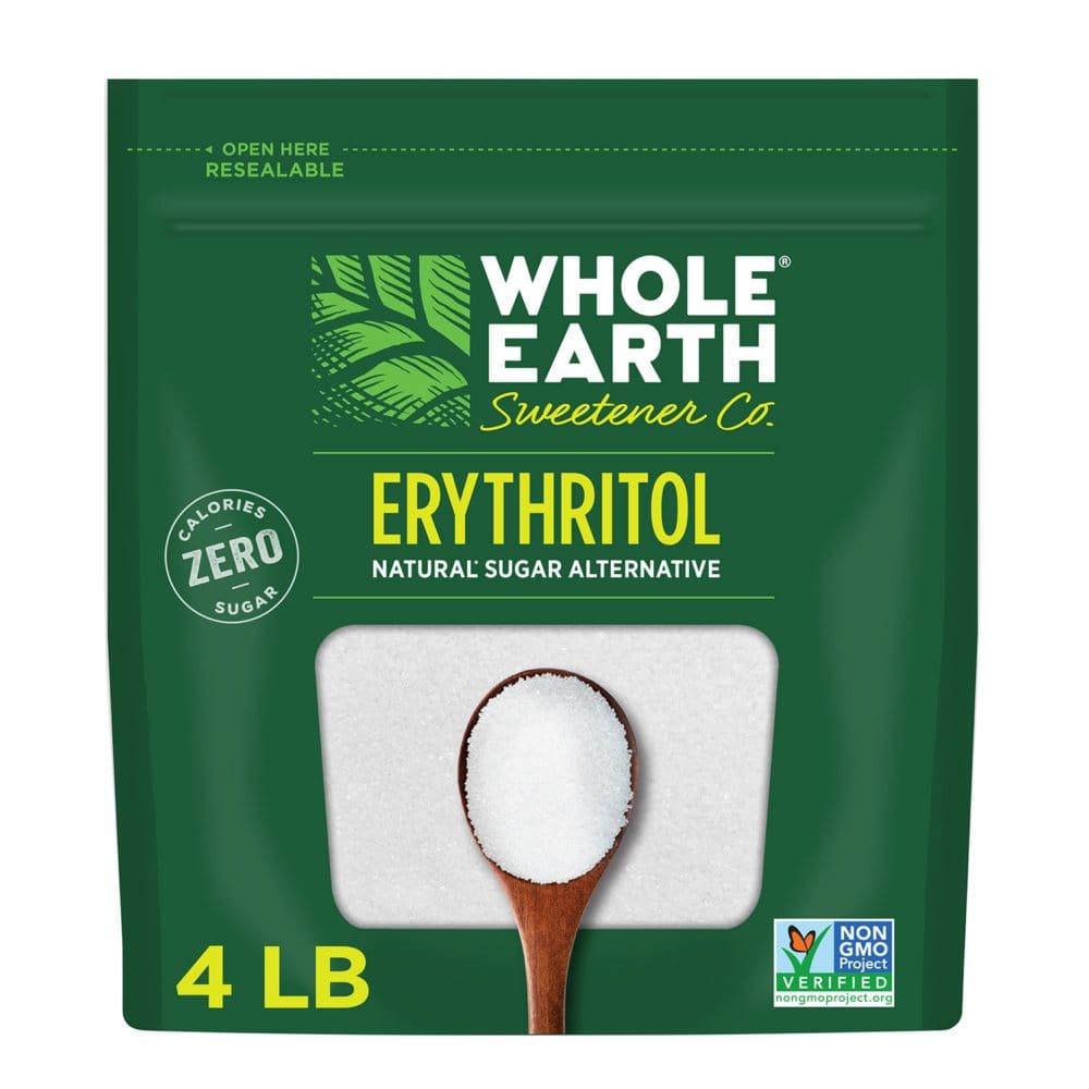 WHOLE EARTH 100% Erythritol Zero Calorie Sweetener (4 lbs.) - Baking Goods - WHOLE EARTH