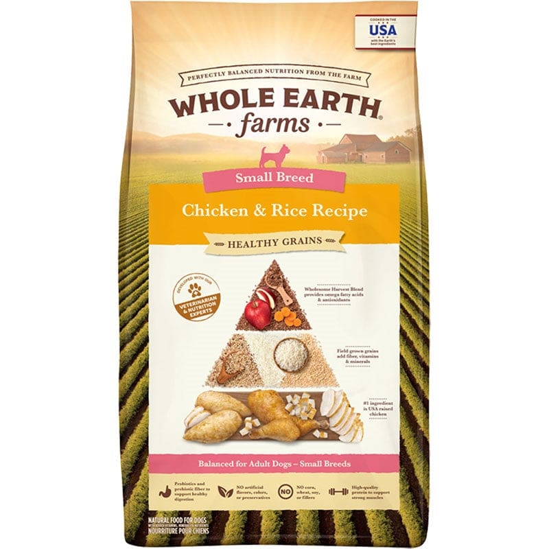 Whole Earth Farms Dog Grain Small Breed Chicken 4lbs. - Pet Supplies - Whole