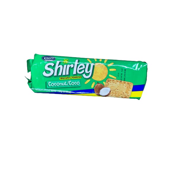Shirley Coconut Wibisco Shirley Biscuits, multiple flavor, 6.88 Oz